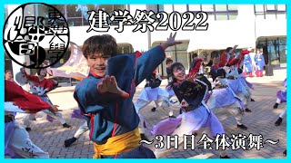 【公式】東海大学 響　『佳宵』　建学祭2022～3日目全体演舞～