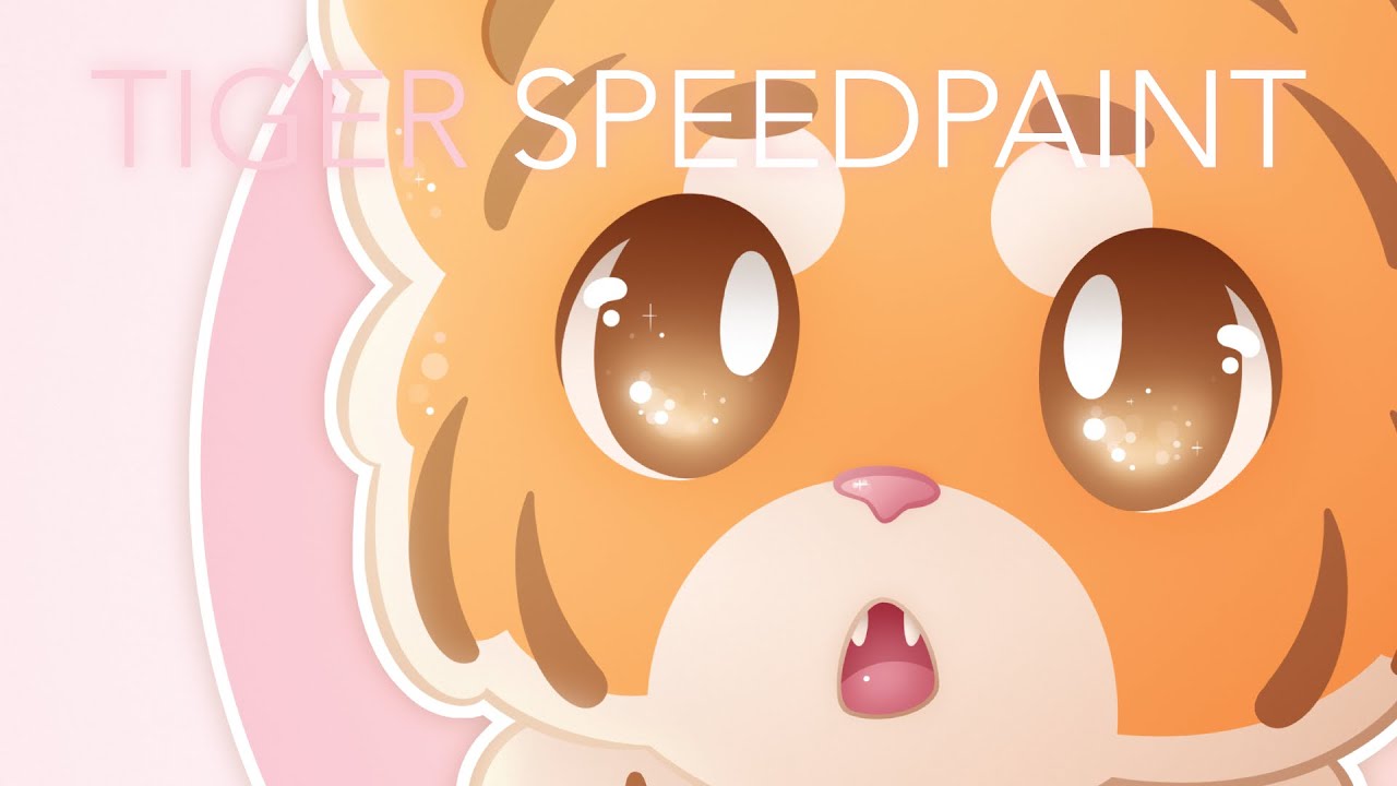 Tiger Speedpaint Youtube
