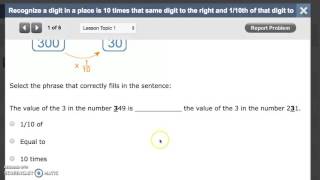 Place Value 10 times and 1/10