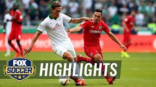 Hannover 96 vs. Werder Bremen - 2015–16 Bundesliga Highlights