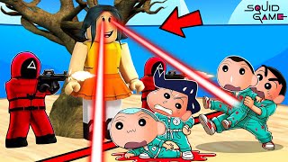 Shinchan In Squid Game 2 😱 | Shinchan Playing Squid Game With His Friends | Funny Game 😂