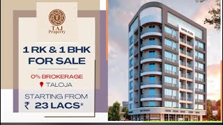 1rk \u0026 1 bhk | taloja phase 2 | nearly possession | Royal plaza | 100% loan | Sector 26 | 8291166018