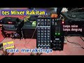 Cara Merakit MIXER RAKITAN plus Cek Sound || MIXER 4 channel