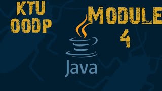 KTU CSE: OODP Module 4 Thread creation