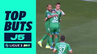 Top buts 5ème journée - Ligue 2 BKT / 2022-2023