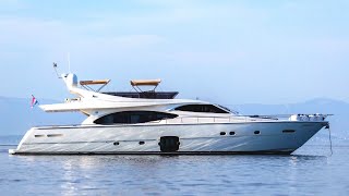 ORLANDO L | 24M Ferretti yacht for charter