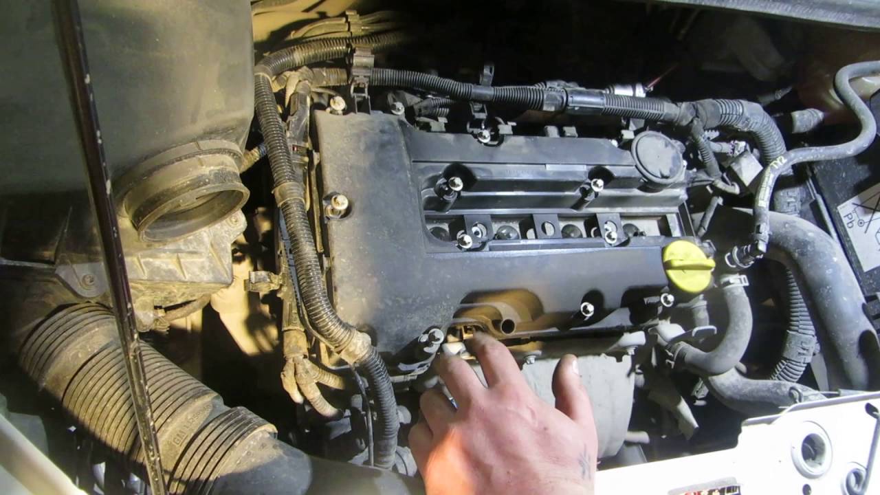 Opel astra h выдавило масло