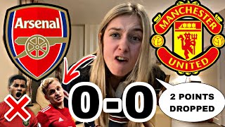 Arsenal 0-0 Manchester United | 5 Things We Learned | Title Dream Over? Match Reaction