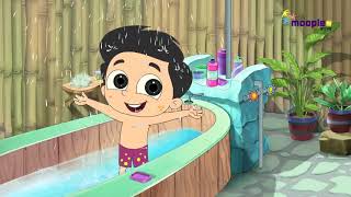 স্নান   Bath Song In Bengali   Bangla Cartoon   Moople TV Bangla