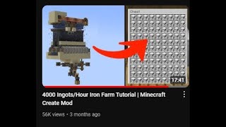 Answering F.A.Q's for the 4000 Ingot / Hour iron farm | Minecraft Create mod