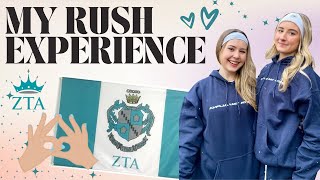 My Experience Rushing a Sorority and Being in Zeta Tau Alpha!