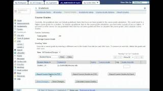 Exporting Course Grades from Sakai in PDF format