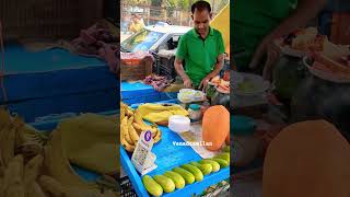 கொல்கத்தாவில்💥பழ கடை fruit salad நீங்க சாப்பிட்டதுண்டா#trending #shorts #short #marketing #food #leo