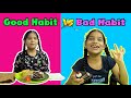 GOOD HABITS v/s BAD HABITS comedy video || rider mallesh atoz videos || good habbits child videos