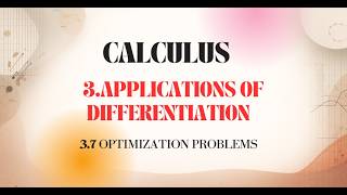 3 7 Optimization Problems