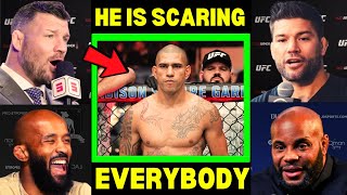 Why UFC Fighters are SCARED of Alex Pereira ?