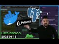 I Setup Docker, Postgres, Prisma and Designed a Database - listd devlog - 2023-01-13