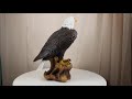 Ebros Gift American Pride National Emblem Bald Eagle Statue 16.5