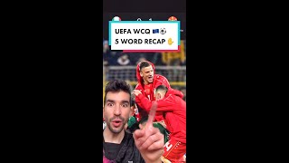 NORTH MACEDONIA AT THE DEATH! | UEFA WCQ 5 Word Recap