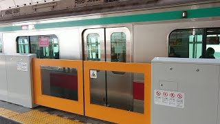 【3駅目】東武スカイツリーライン新越谷駅1、4番線ホームドア稼働開始