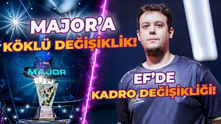 EF'DE KADRO DEĞİŞİKLİĞİ! MAJOR KURALLARINDA KÖKLÜ DEĞİŞİKLİK! VERTIGO YERİNE TRAIN GELİYOR! CS HABER