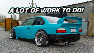 Re-building a stanced E36 BMW | Maybe we shouldn’t have gone THIS FAR?