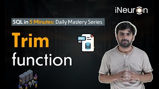 Trim function in SQL | SQL Tutorial