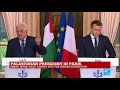 replay french president macron palestinian leader abbas hold joint press conference