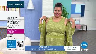 HSN | Nina Leonard Fashions All On Sale 01.21.2025 - 03 PM