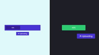 Progress Bar using HTML CSS and JavaScript