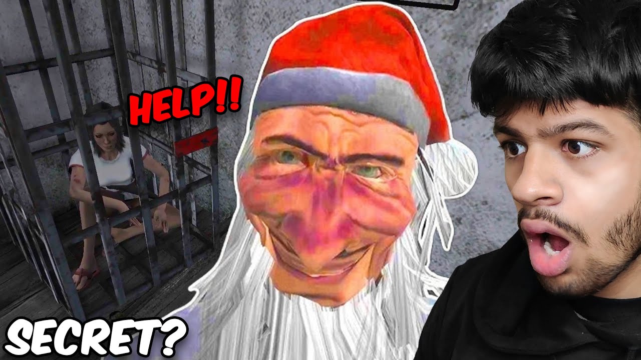 Secret Escape From Evil Santa Youtube