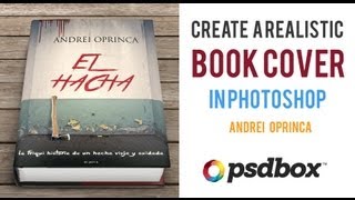 How to create a Book Cover and Mockup - PSD Box Tutorial