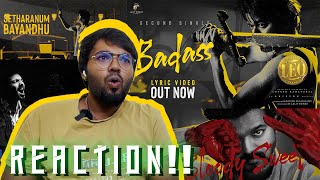 Badass Lyric | REACTION!! | LEO | Thalapathy Vijay | Lokesh Kanagaraj | Anirudh Ravichander