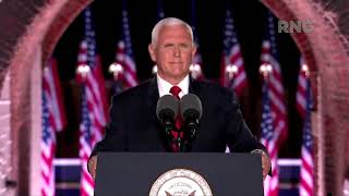Mike Pence accepts nomination for vice president