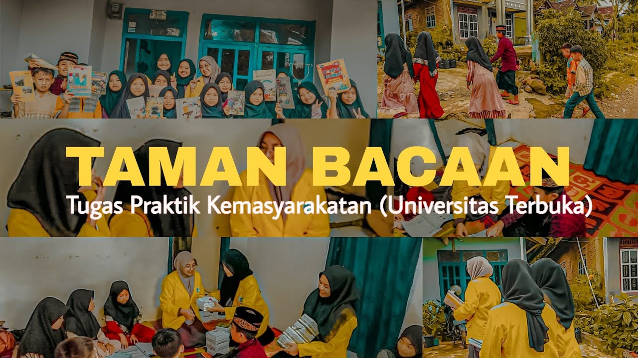 TAMAN BACAAN || TUGAS PRAKTIK PEMBELAJARAN BERWAWASAN KEMASYARAKATAN ...