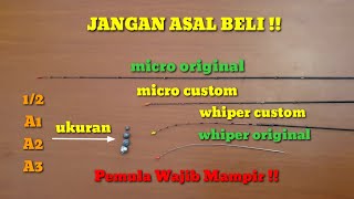 Cara Memilih Entul Dari bahan Micro & Whiper @nyomeanchannel  #JanganAsalBeli #nutul