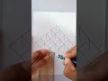 geometrical drawing tutorial viral shorts satisfying pencildrawing ytvideo youtubeshorts