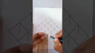 #geometrical #drawing #tutorial #viral #shorts #satisfying #pencildrawing #ytvideo #youtubeshorts