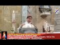 Card. Luis Antonio Tagle's Homily - 2nd Sunday of Easter, Divine Mercy Sunday Mass