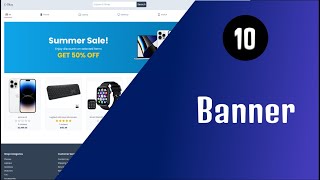 Next13 Fullstack E-Commerce ๐ - 10 Banner | React.js & Typescript ๐ฅ