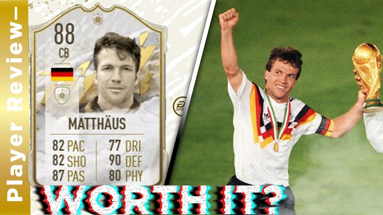 CB OR CDM?! End Game Card Baby Icon (88) LOTHAR MATTHAUS Player Review ...