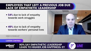 Employee retention and job satisfaction are linked to empathetic leadership, report says