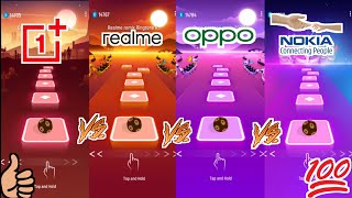 Tiles hop - Oneplus vs Realme vs Oppo vs Nokia - @Smashgaming0 #tileshop #oneplus #realme #oppo