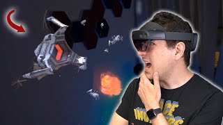 MICROSOFT HOLOLENS 2 - Aliens Are Invading My Office! - See What The Best AR Headset Can Do Already!