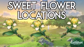 Sweet Flower Locations | Genshin Impact