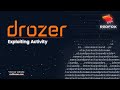 Exploiting Android Activities with Drozer | Ethical Hacking Tutorial | Redfox Security