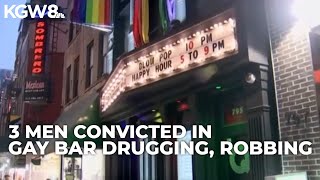 Three men convicted in NYC gay bar drugging and robbing scheme