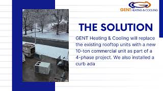 Client Case Study: 10.5 Ton Commercial Rooftop Unit Athens, TN | Gent Heating \u0026 Cooling