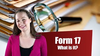 Form 17 - What is it? How can it be used to minimise tax?