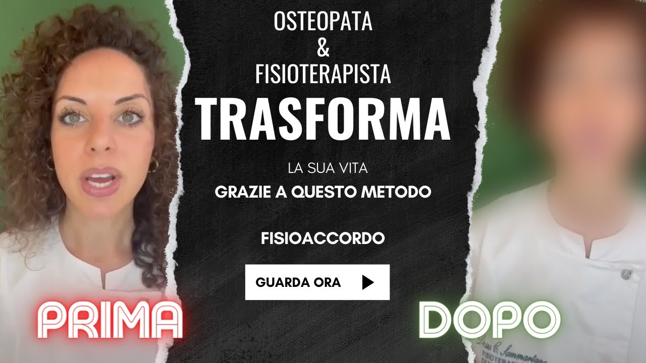 Osteopata E Fisioterapista Di Successo Rivela Come... - YouTube